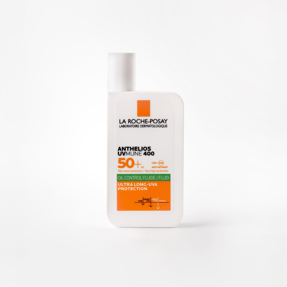 Protector Solar Anthelios UVMune 400 Oil Control Fluido Invisible FPS 50+ 50ml bloqueador