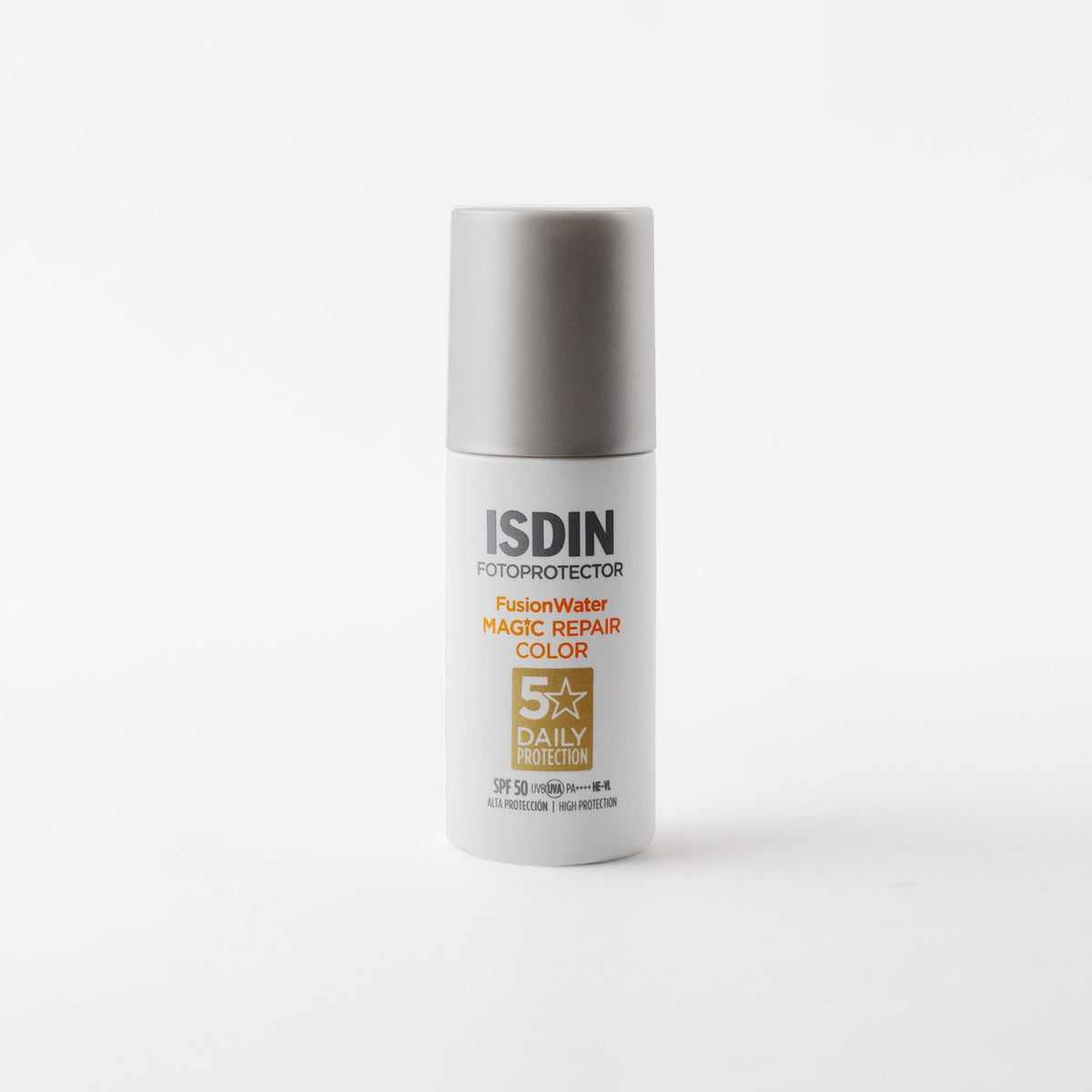 Fotoprotector Fusion Water MAGIC Repair con Color SPF 50 | Isdin