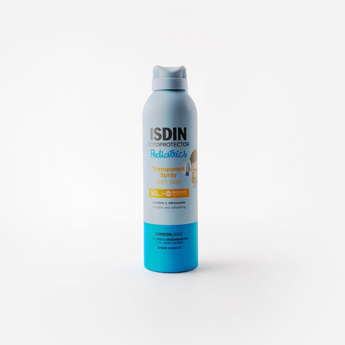 Fotoprotector Transparent Spray Wet Skin Pediatrics SPF 50+ | Isdin