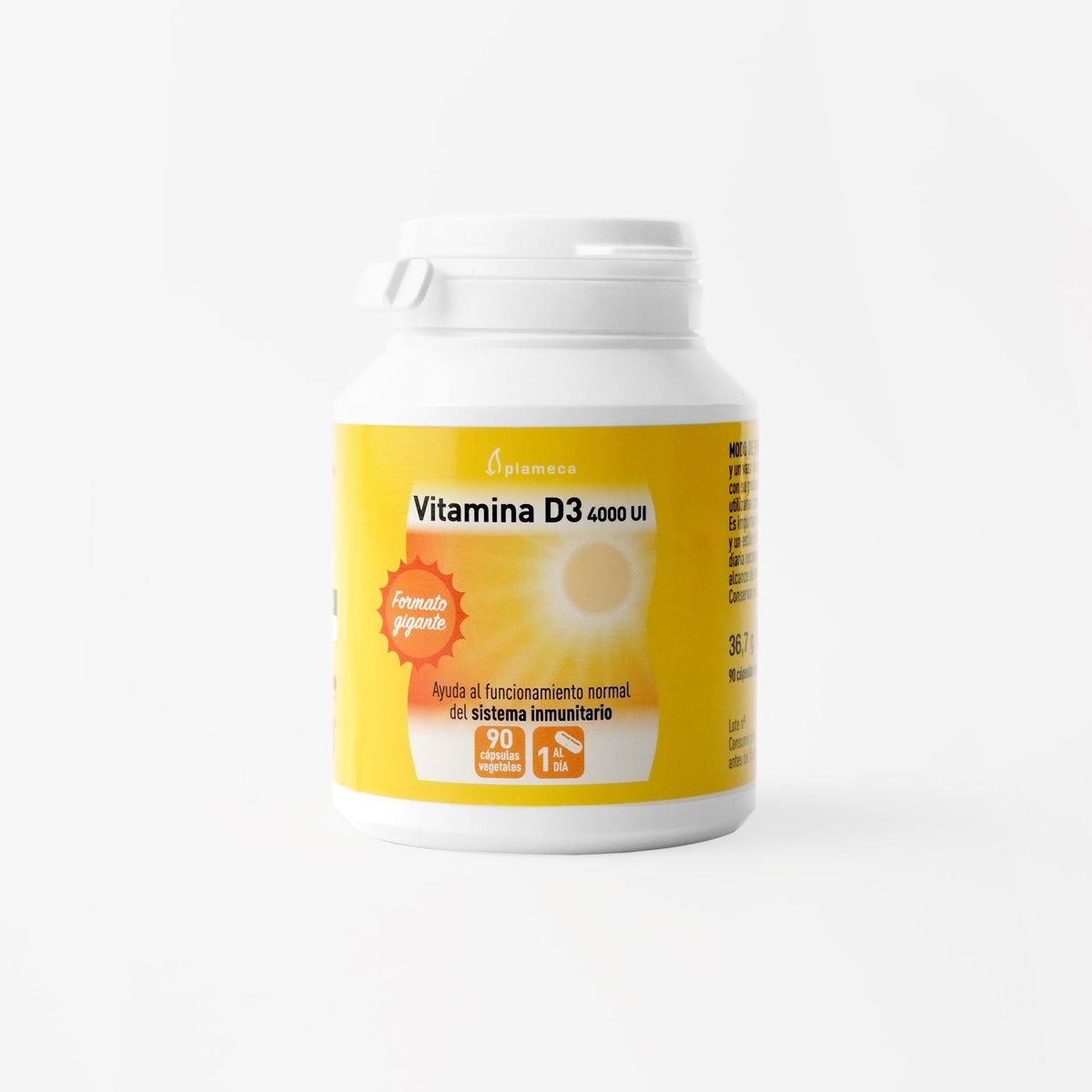 Vitamina D3 X 90 Caps | Gud | Plameca