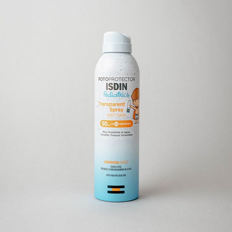ISDIN FOTOPROTECTOR TRANSPARENT SPRAY WET SKIN PEDIATRICS SPF50+ 250ml